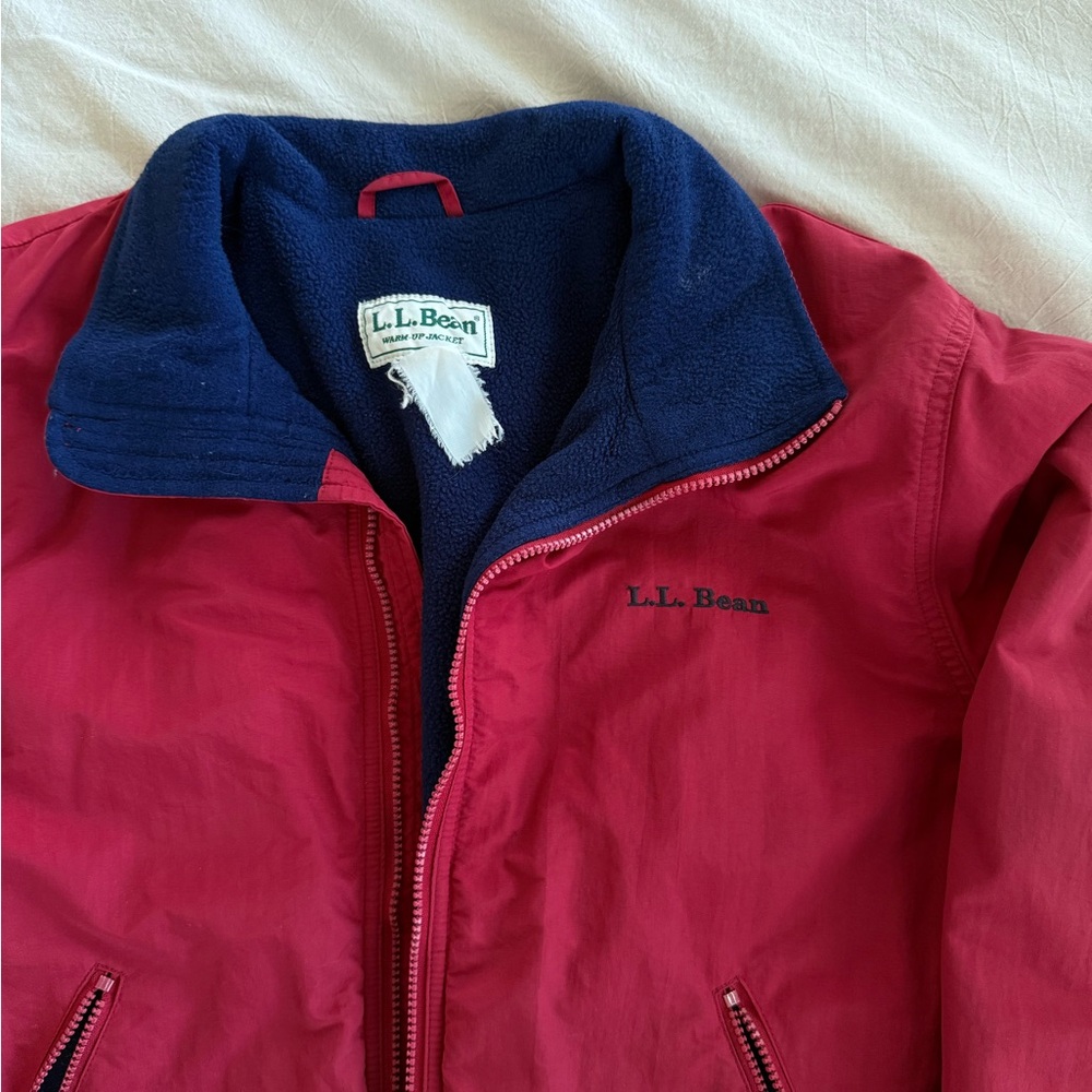 Vintage L.L. Bean Warmup Jacket